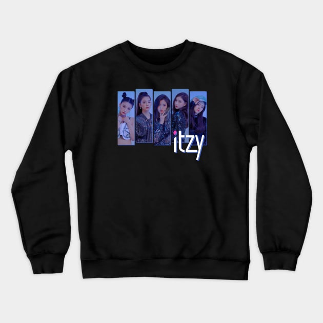 ITZY Crewneck Sweatshirt by CYPHERDesign